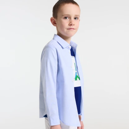Chlapecká košile z oxfordské bavlny