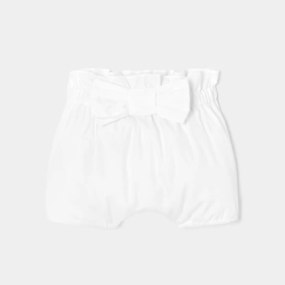 Dívčí svrchní kalhotky s mašličkou