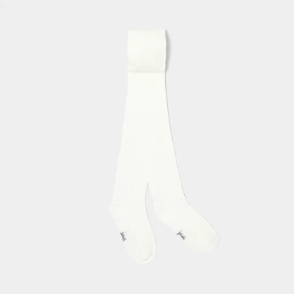 Jednobarevné dívčí punčocháče