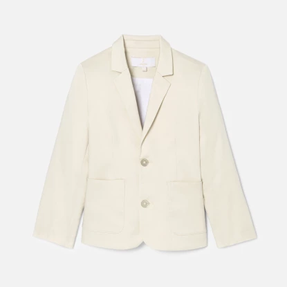 Chlapecké sako z bavlněného saténu