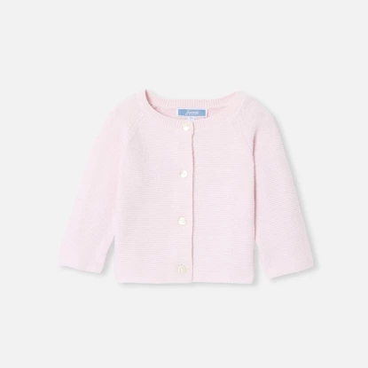 Dívčí kardigan z vlny a bavlny