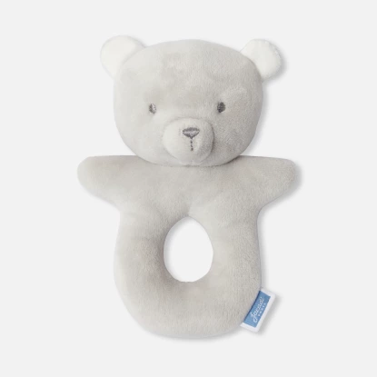 Sametové chrastítko s medvídkem