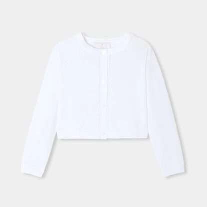 Dívčí krátký kardigan