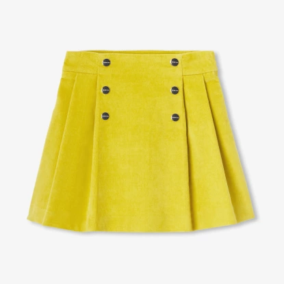 Dívčí sametová sukně