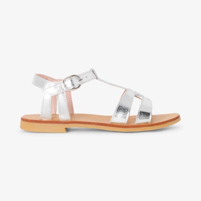 Dětské kožené sandály