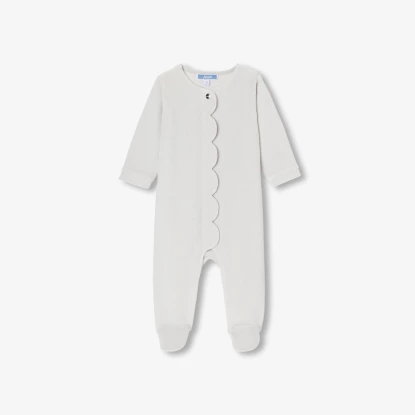 Pyžamo pro holčičku v sametovém bouclette