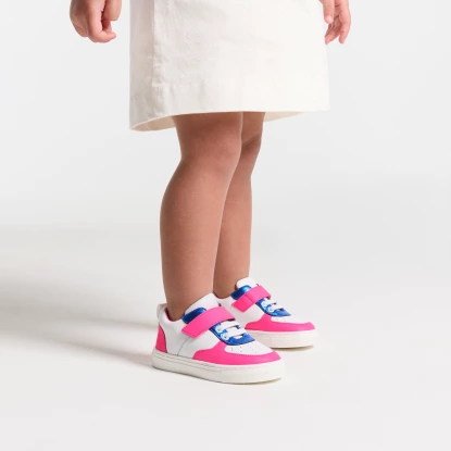 Dětské kožené tenisky pro holčičku