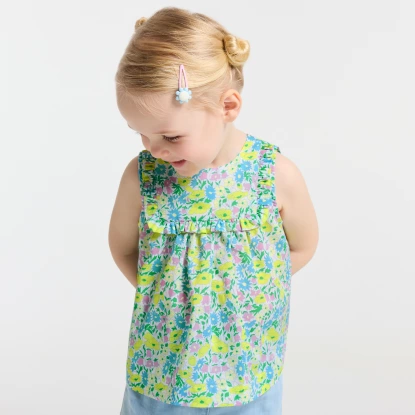 Halenka pro holčičku z látky Liberty