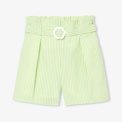Dívčí šortky seersucker