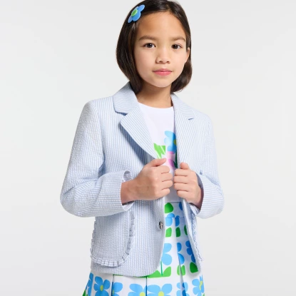 Dívčí saersucker bunda