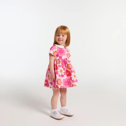 Květinové šaty pro holčičku
