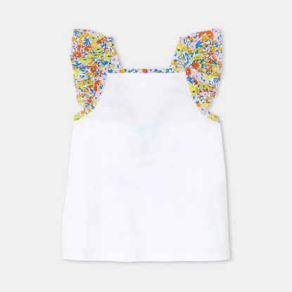 Dívčí top bez ramínek