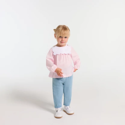 Džíny papírové tašky pro holčičku