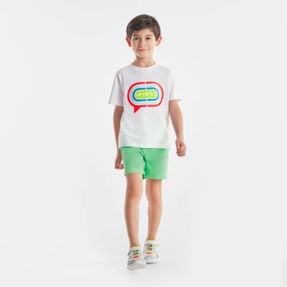 Chlapecké bermudy z keprové tkaniny